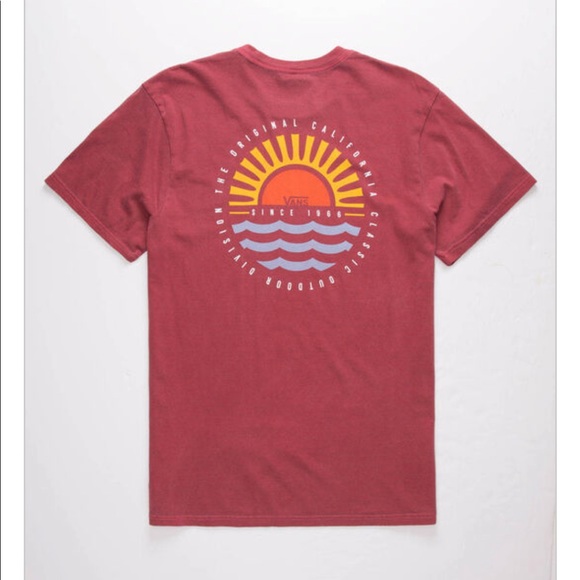 Vans Other - VANS Sunset Beach Mens T-Shirt